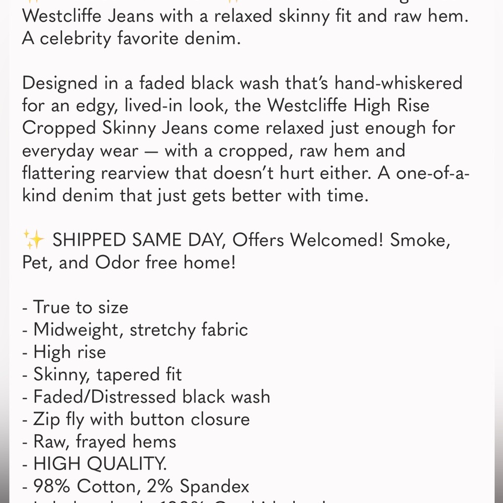 Moussy High Rise Jeans in Black - Picture 12 of 12